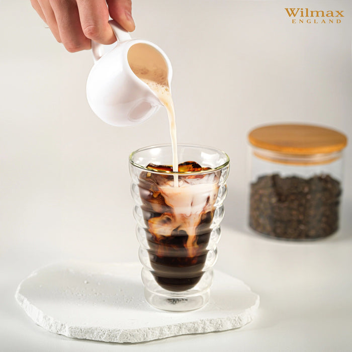 كاسة زجاج مزدوج من Wilmax Thermo