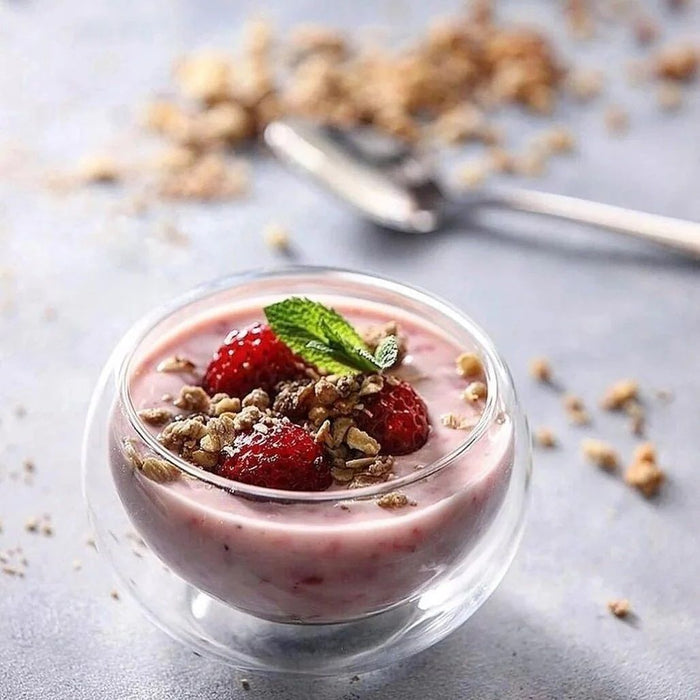 زبدية زجاج مزدوج من Wilmax