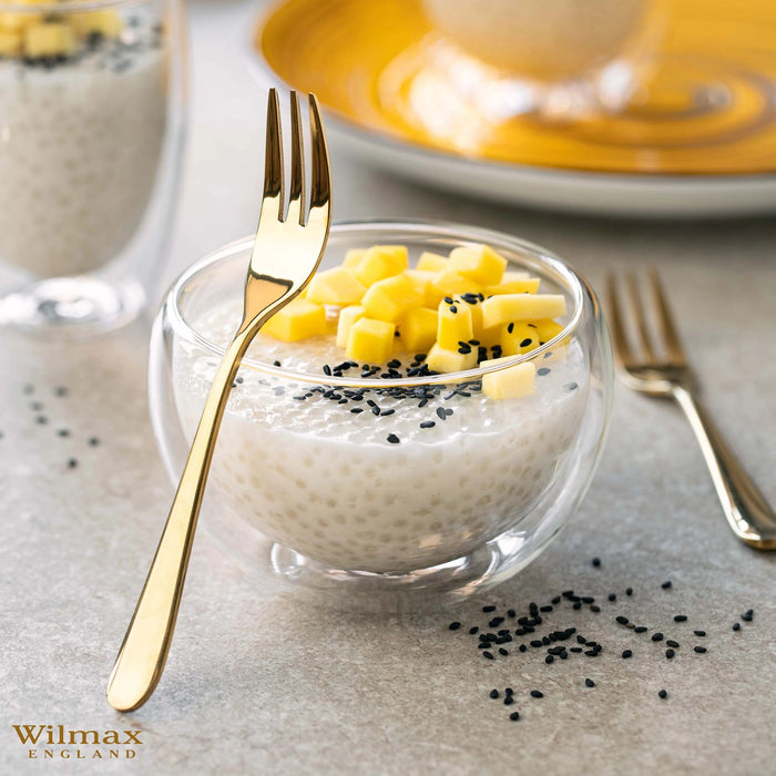 زبدية زجاج مزدوج من Wilmax