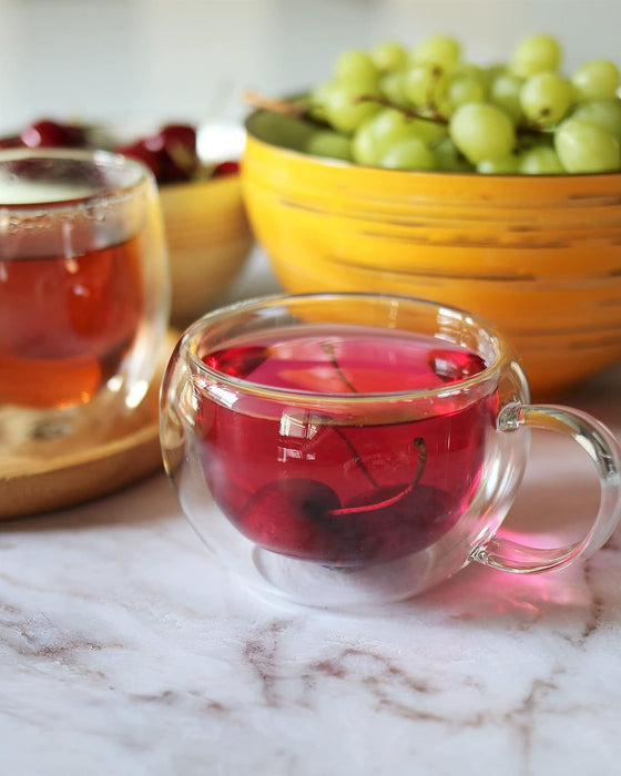 كوب زجاج مزدوج من Wilmax