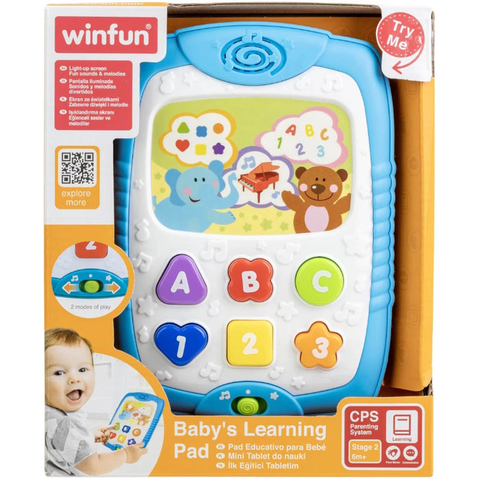 Baby's Learning Pad- Blue