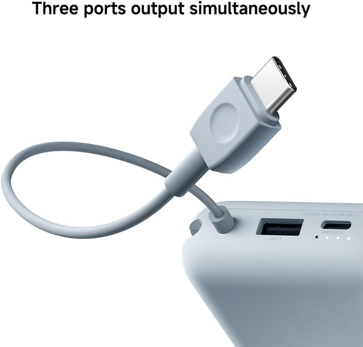 Xiaomi Power Bank with Cable 10000mAh Beige