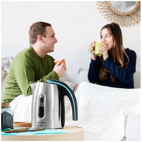 غلاية مياه كهربائية ثيرموسينس 270 (ThermoSense 270 Steel) ستيل بقدرة 2200 واط وسعة 1.7 لتر من Cecotec