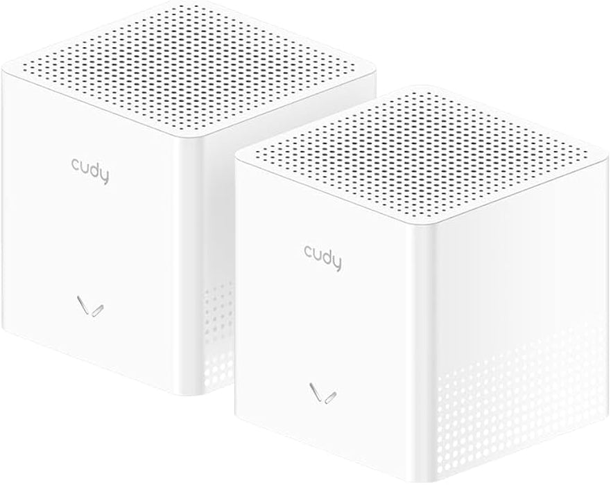 نظام واي فاي شبكي للمنزل بالكامل Wi-Fi Mesh جيجابت AC1200 بسرعة 867 و300 ميجابت/ثانية مع منفذي إيثرنت