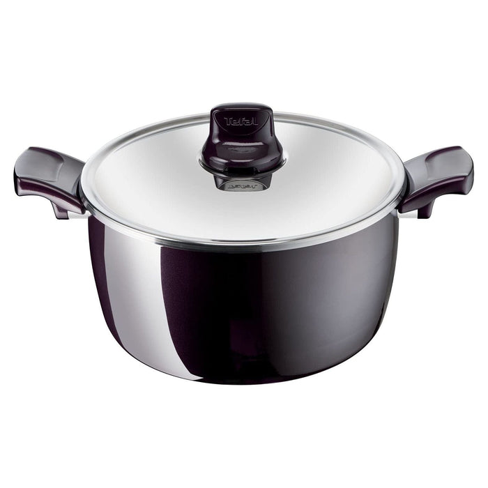 قدر الطهي تيفال Resist Intense 22 سم مع طلاء تيتانيوم 2X ونظام Thermo-Signal™ من tefal من تيفال