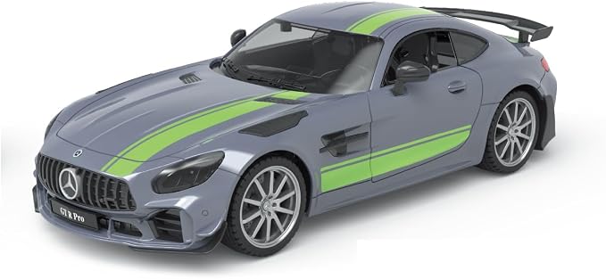 سيارة تحكم عن بعد مرسيدس AMG بحجم 1:16 بتردد 24 جيجاهرتز، 4 قنوات، بأضواء مشرقة وبطاريات 5AA