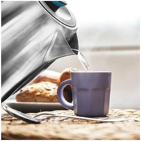 غلاية مياه كهربائية ثيرموسينس 270 (ThermoSense 270 Steel) ستيل بقدرة 2200 واط وسعة 1.7 لتر من Cecotec