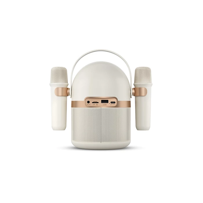 ميكروفونين كاريوكي محمولين فيليبس بجودة صوت ممتازة وعمر بطارية طويل