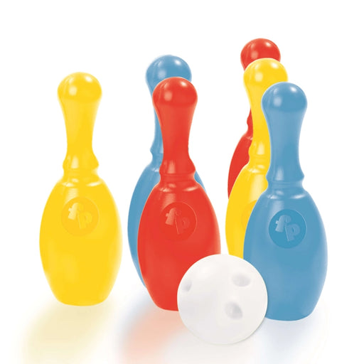 طقم بولينغ ميغا من فيشر-برايس لتعزيز المهارات الحركية وتنسيق اليد والعين من دولو