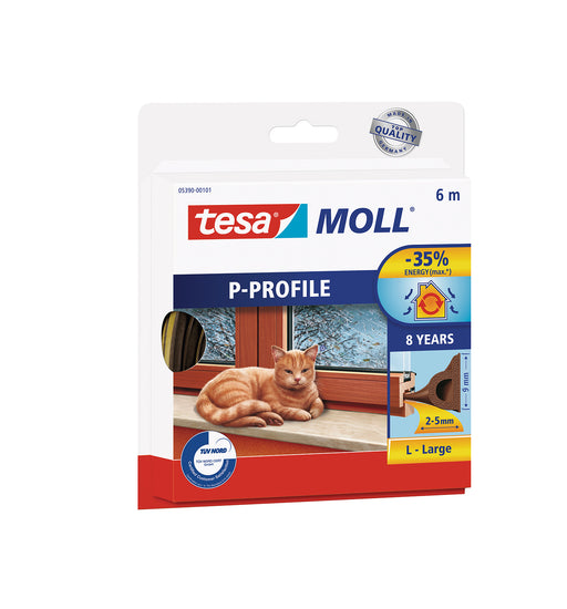 عازل الغبار وتسريب هواء للنوافذ P شكل - TESA Ammon Est. for Building Materials