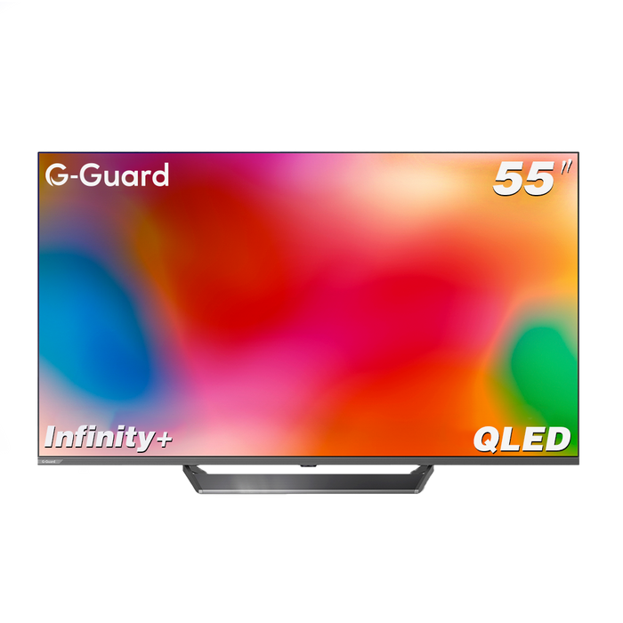 تلفزيون G-Guard إنفينيتي+ CQG 55" QLED بدقة 4K UHD ومعدل تحديث 144 هرتز