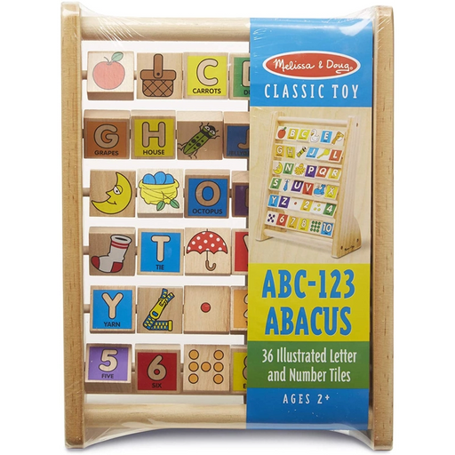 عداد ABC-123 لتعليم الحروف والأرقام والألوان ويعزز المهارات الحركية من ميليسا آند دوغ