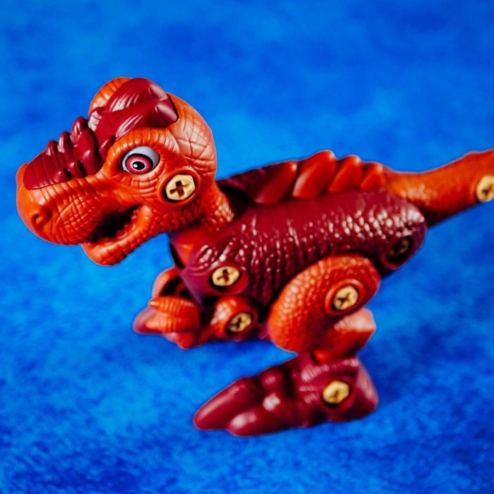 اصنع ديناصور T-Rex الذكي الخاص بك! تعلم STEM مع مجموعة بناء ممتعة للأطفال من ليشياني