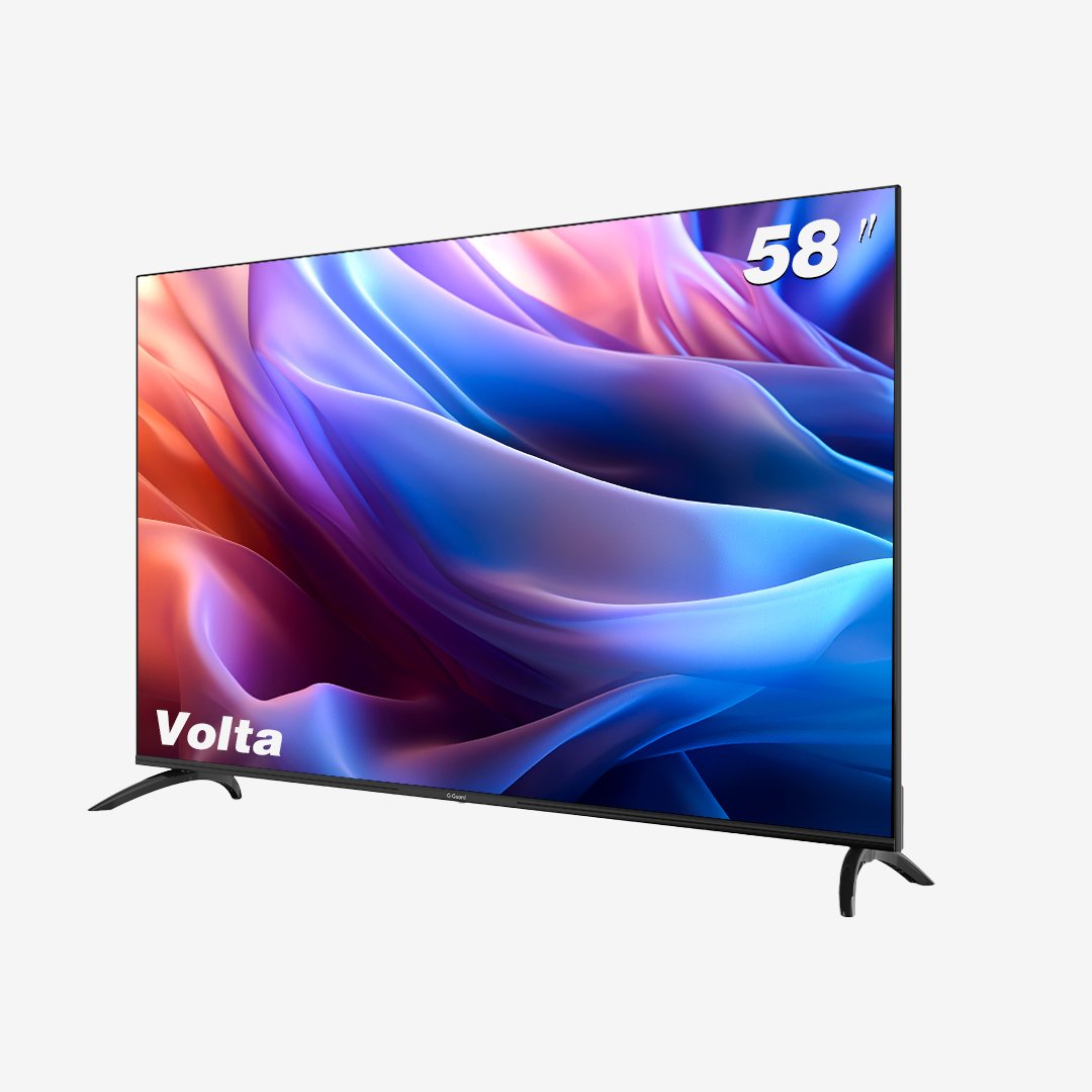 تلفزيون G-Guard Volta CG مقاس 58 بوصة UHD مع Dolby Atmos ونظام جوجل تي في من