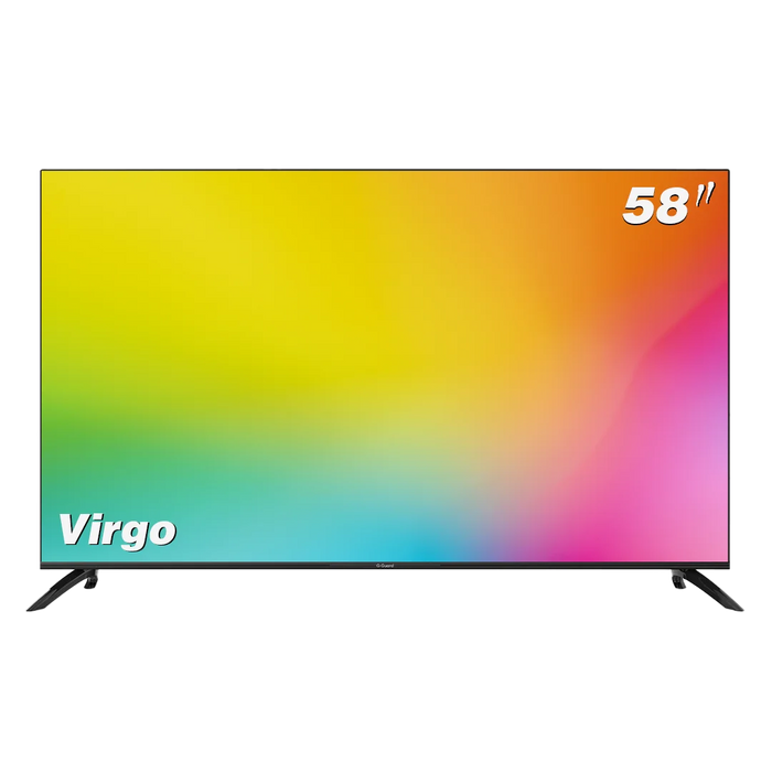 شاشة جي جارد 58 إنش سمارت UHD 4K بجودة مذهلة ونظام جوجل تي في 11 ترخيص رسمي