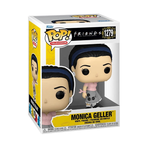 دمية فنكو بوب مونيكا النادلة مع تشيس بارتفاع 4.05 إنش، تصميم رائع لهواة الجمع. من فانكو