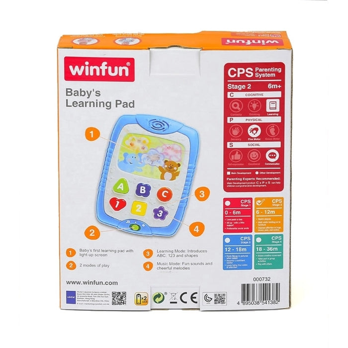 Baby's Learning Pad- Blue
