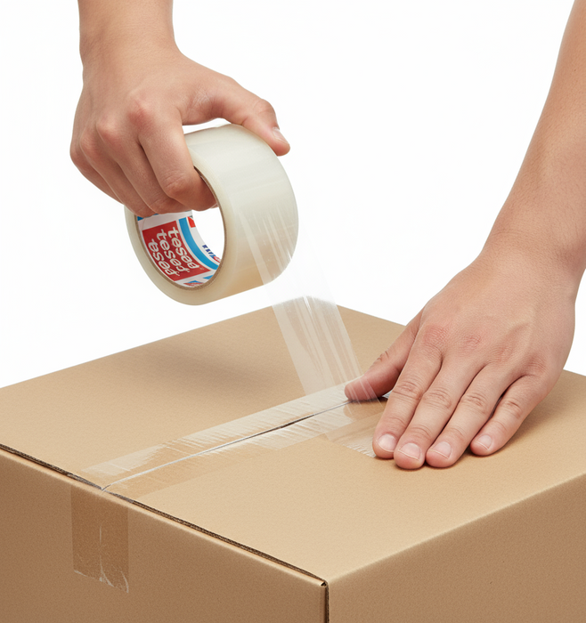 Transparent adhesive 2" * 40 meters from TESA 