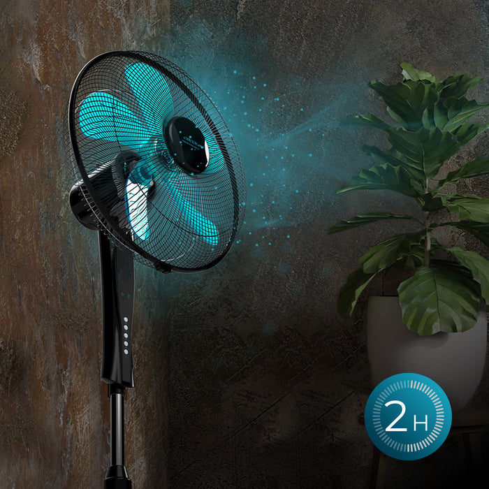 مروحة عمودية إنيرجي سايلنس 530 (EnergySilence 530) بقطر 16 بوصة وقدرة 50 واط مع ريموت من Cecotec