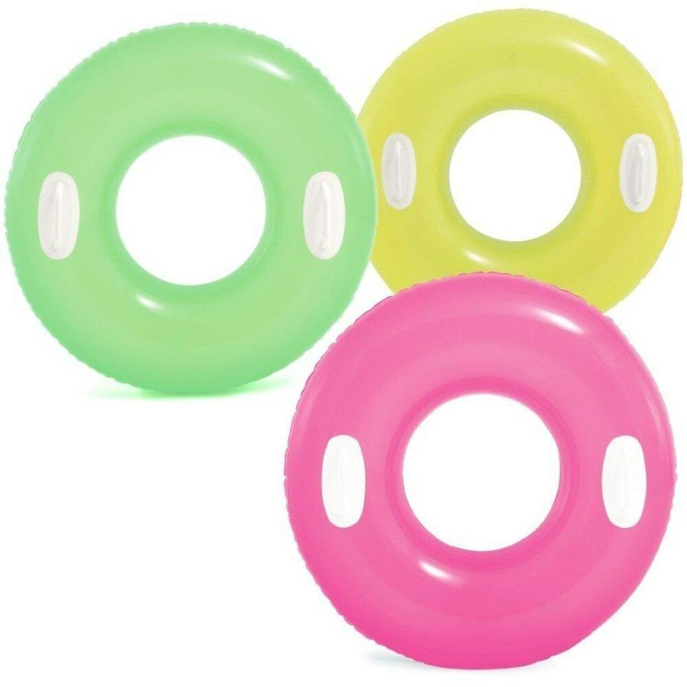 Intex Swim Ring with Handle for Ages 8+ Intex Swim Ring with Handle for Ages 8+
