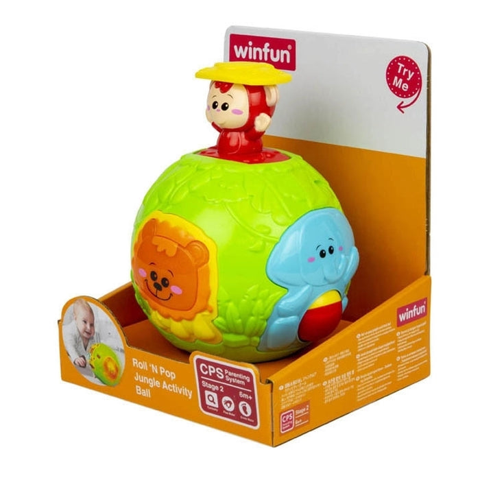 Roll 'N Pop Jungle Activity Ball