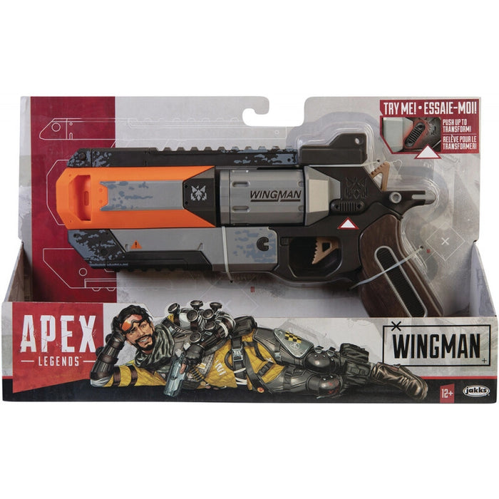 مسدس ونجمان من Apex Legends بنسبة مقياس 1:1 مع ميزة إعادة تحميل محاكية من جاكس باسيفيك