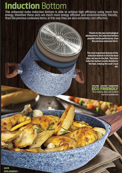 طقم طناجر  5 قطع من Berlinger Haus - فورست لاين