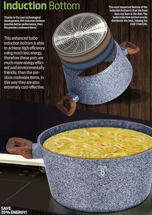 طقم طناجر  5 قطع من Berlinger Haus - فورست لاين