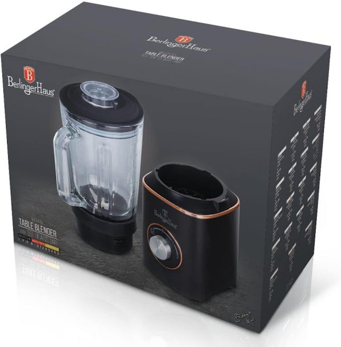 خلاط سعة 1.5 لتر من Berlinger Haus - بلاك-روز