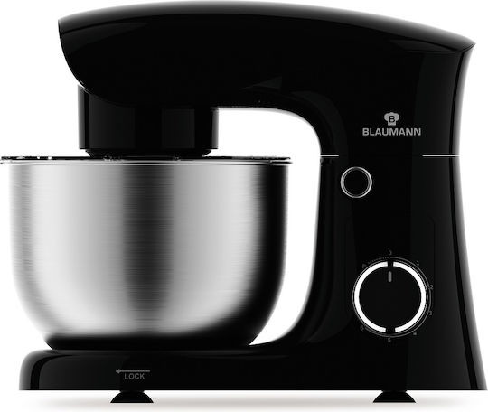 عجانة 4 لتر من Blaumann - أسود وفضي