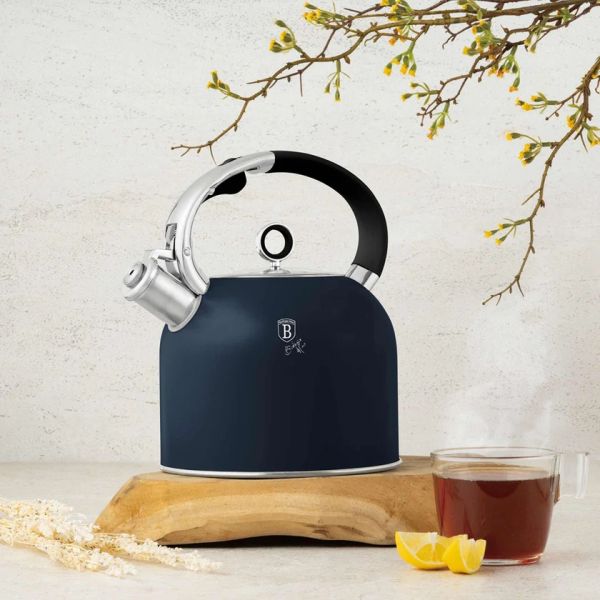 سخان ماء 3 لتر من Berlinger Haus - تصميم ستانلس ستيل مقاوم للصدأ والبقع