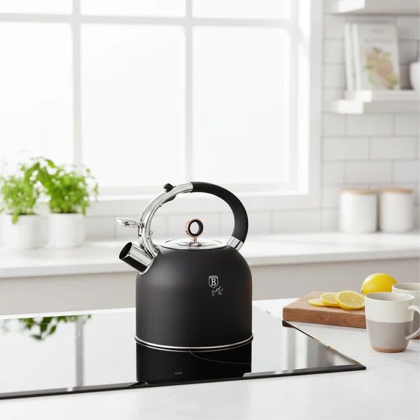 سخان ماء 3 لتر من Berlinger Haus - تصميم ستانلس ستيل مقاوم للصدأ والبقع