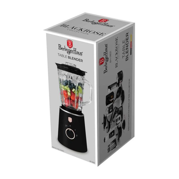 خلاط 1000 واط من Berlinger Haus - صحارى بسعة 1.5 لتر وتصميم عصري