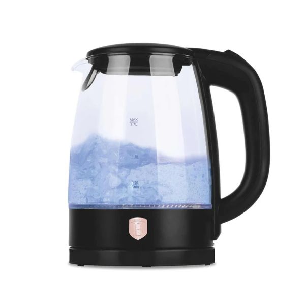 سخان ماء كهرباء 1.7 لتر من Berlinger Haus - تصميم أنيق وسهل الاستخدام