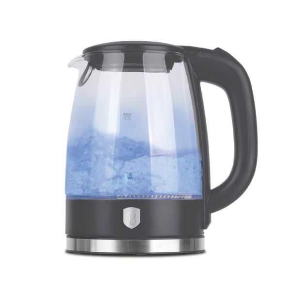 سخان ماء كهرباء 1.7 لتر من Berlinger Haus - تصميم أنيق وسهل الاستخدام