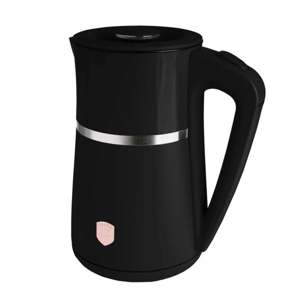 سخان ماء كهرباء 1.7 لتر من Berlinger Haus - مات بلاك مع تسخين سريع وآمن