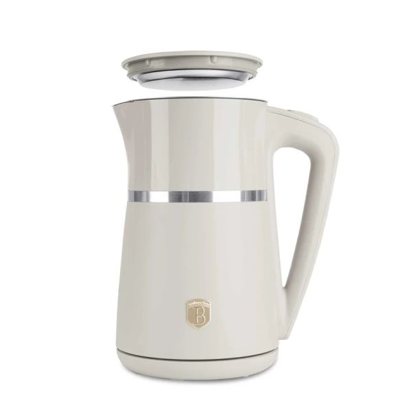 سخان ماء كهرباء 1.7 لتر من Berlinger Haus - مات بلاك مع تسخين سريع وآمن