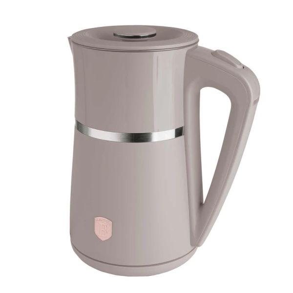 سخان ماء كهرباء 1.7 لتر من Berlinger Haus - مات بلاك مع تسخين سريع وآمن