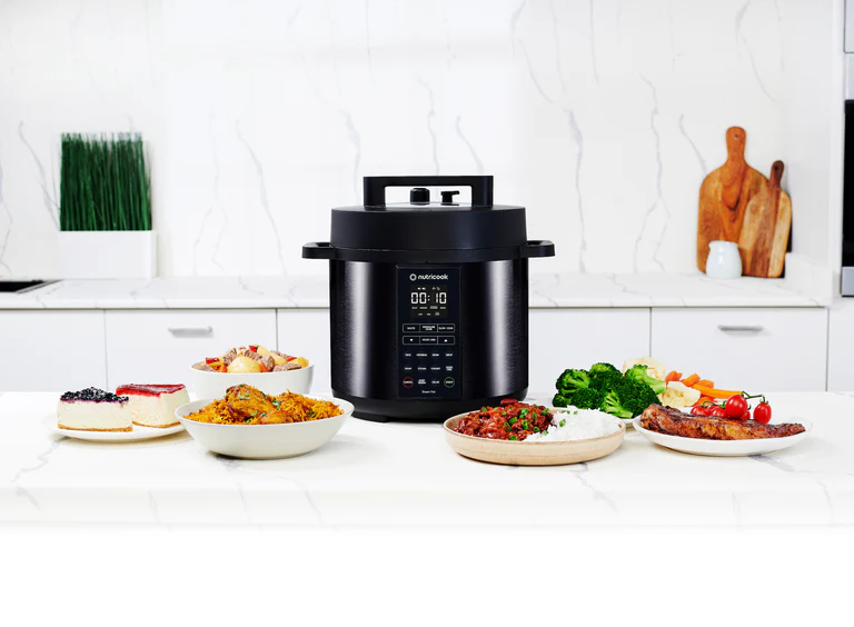 NutriCook Smart 2 6L Pot - Black Stainless Steel NutriCook Smart 2 6L Pot - Black Stainless Steel