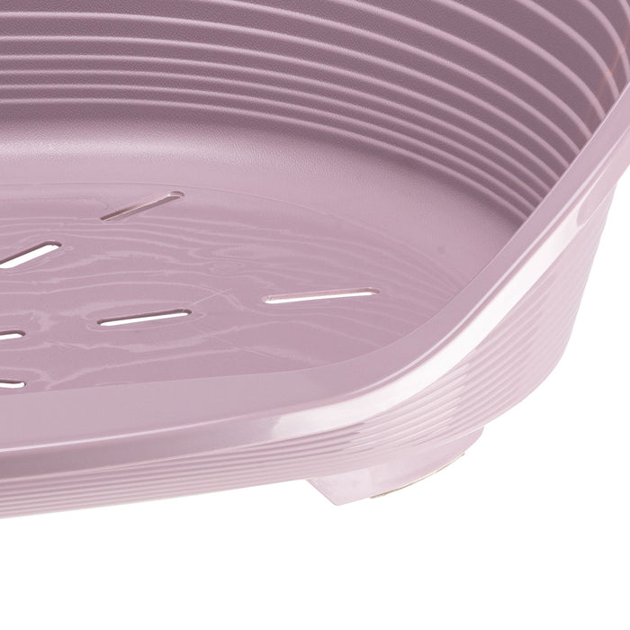 سرير بلاستيكي أزرق مقاس 4 للكلاب من Ferplast