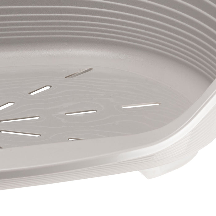 سرير بلاستيكي أزرق مقاس 4 للكلاب من Ferplast