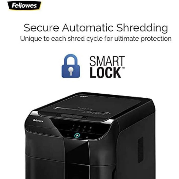 مكبس تمزيق ورق أوتوماتيكي 600M بقص دقيق وسعة 600 ورقة من Fellowes