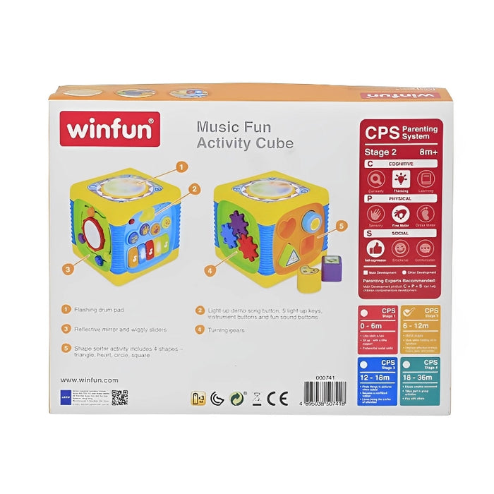 Music Fun Activity Cube