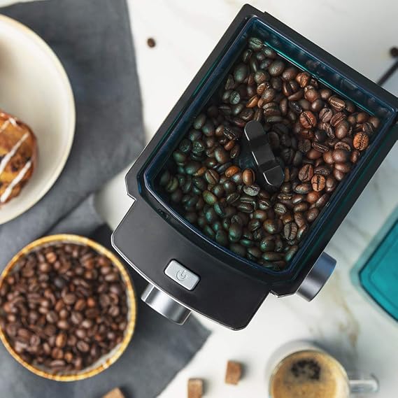 مطحنة قهوة ستيل ميل تاتش (SteelMill Touch) بقدرة 200 واط مع 30 مستوى طحن من Cecotec