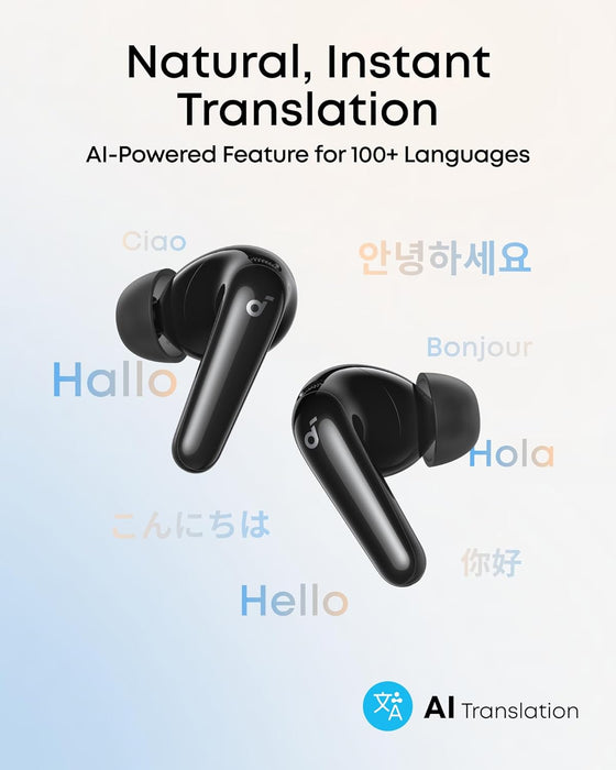 سماعة أنكر ساوندكور R60i NC لاسلكية مع عزل الضوضاء - أسود Soundcore