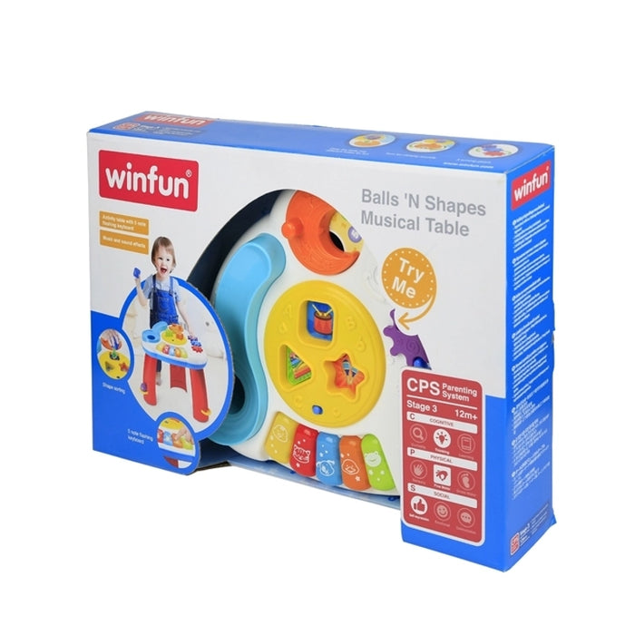 Balls 'N Shapes Musical Table