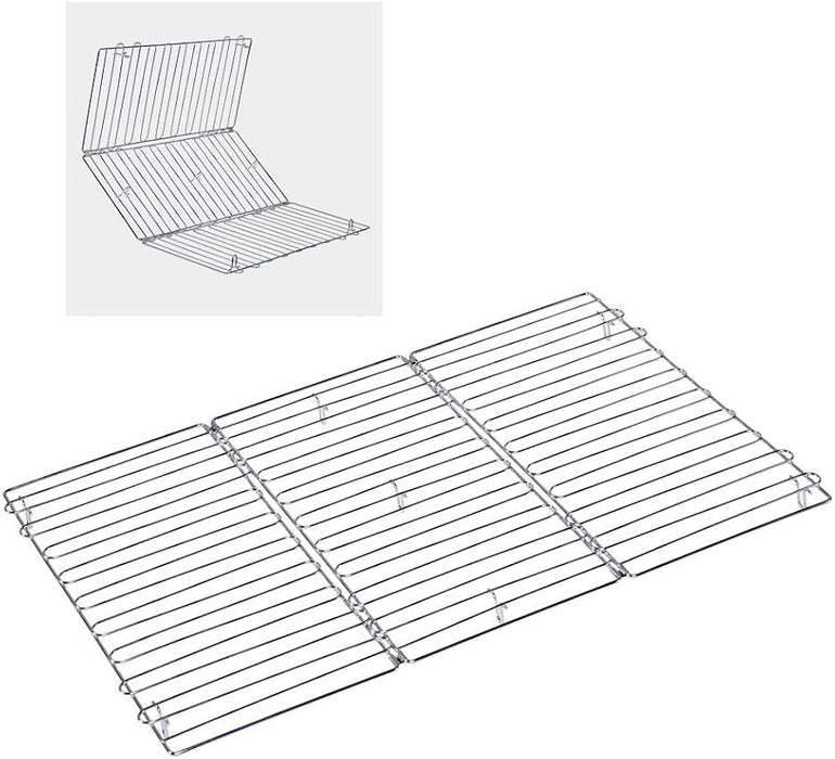 شبكة ومبرد كيك مستطيل مطلي بالقصدير مقاس 45x32 سم من Metaltex