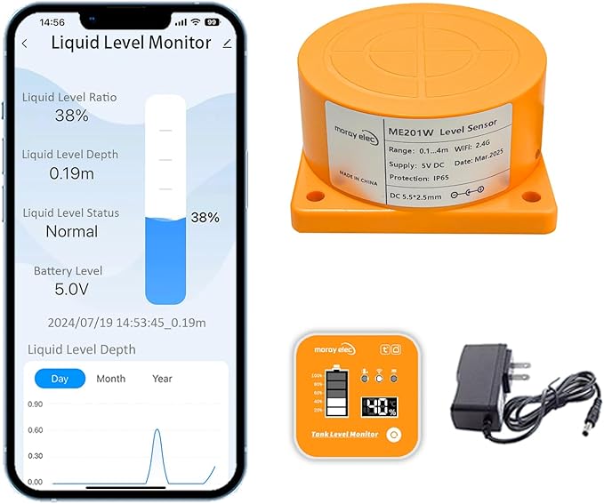 Tank Level Sensor - RF with Wi-Fi