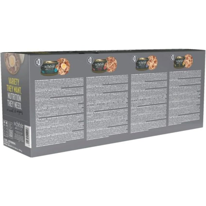 SCHESIR AFTER DARK علبة متنوعة طعام معلب دجاج في مرق 1X12X80G-N للقطط