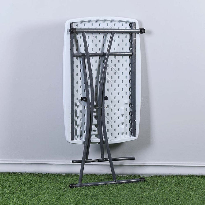 طاولة قابلة للطي في الهواء الطلق 76x50 سم قابلة للتعديل - تصميم مدمج ومدمج